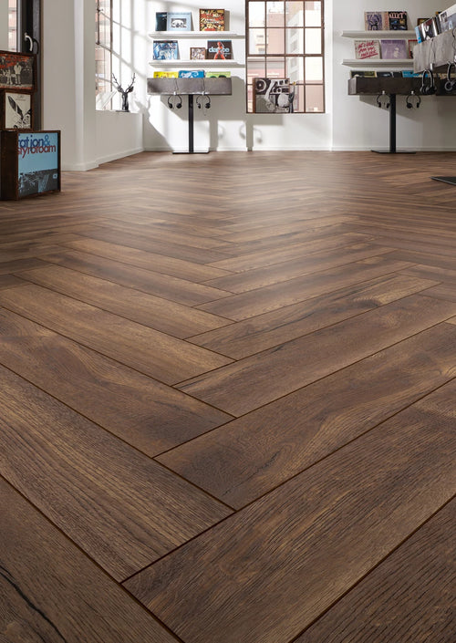 Kronotex Herringbone Click, 8 mm, 4766 (Calais Oak)