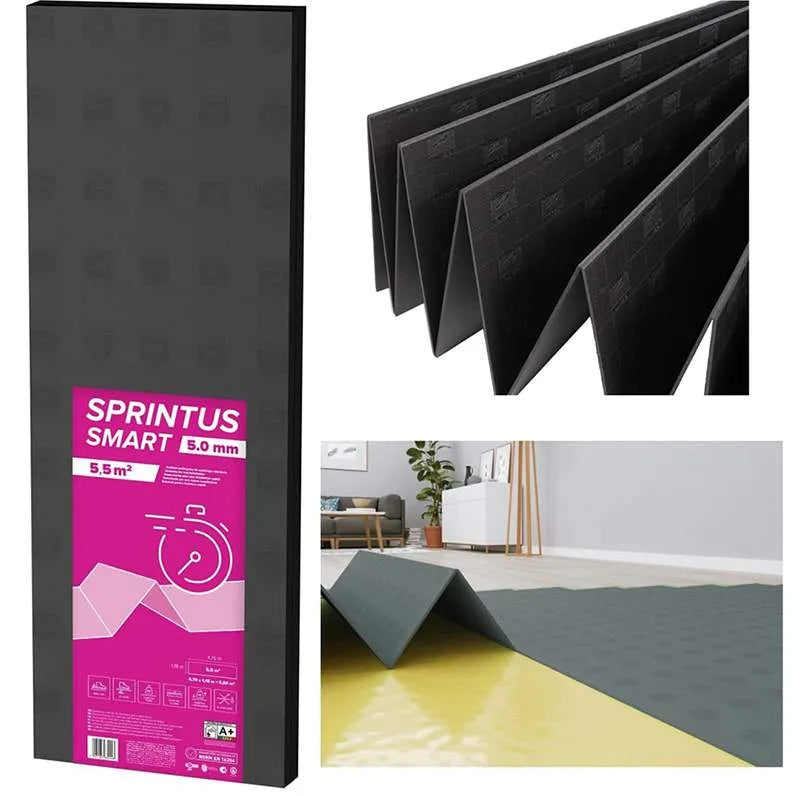 Podloga Eco Sprint XPS 5 mm — 5,50 m²/pak.